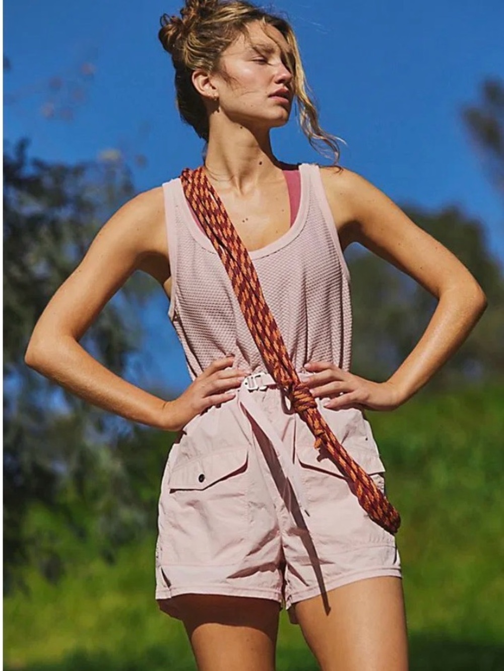 Free People FP Movement Pacific Coast Hike Onesie Size M